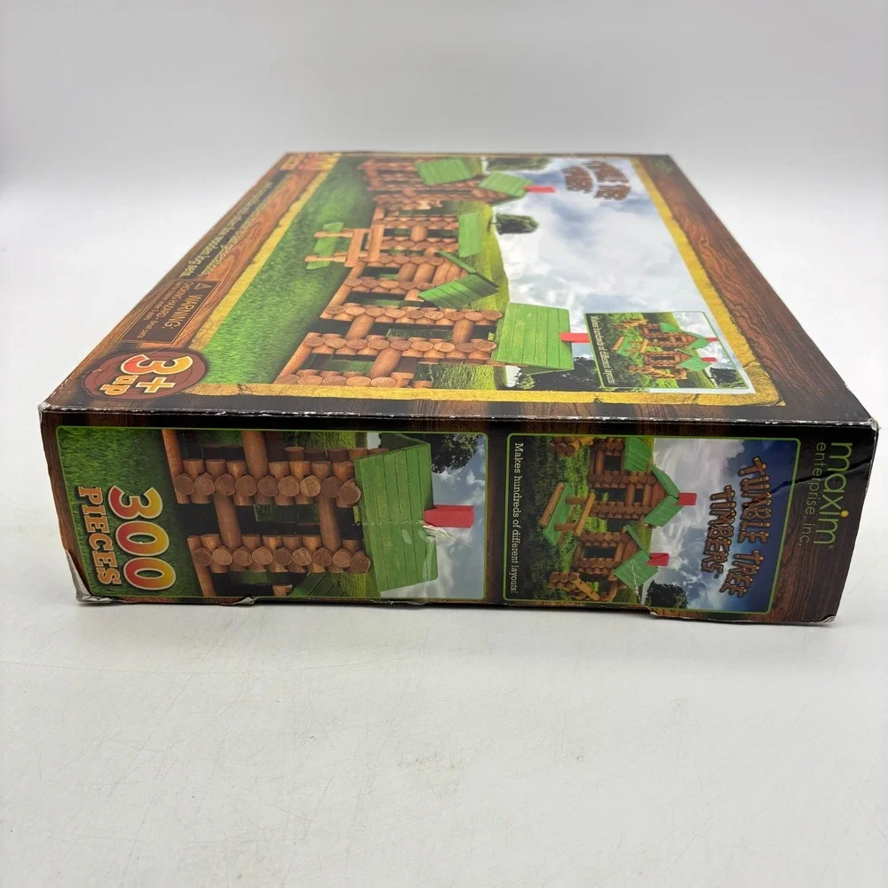 Tumble Tree Timbers Building Set 300 Pieces COMPLETE Maxim Enterprises 2021